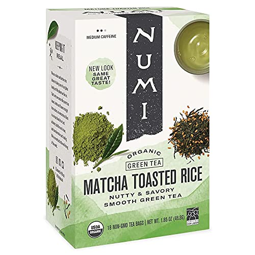 Numi Tea Matcha Toasted Rice Green Tea, 18 Bags - Pack Of 2 #TOP1