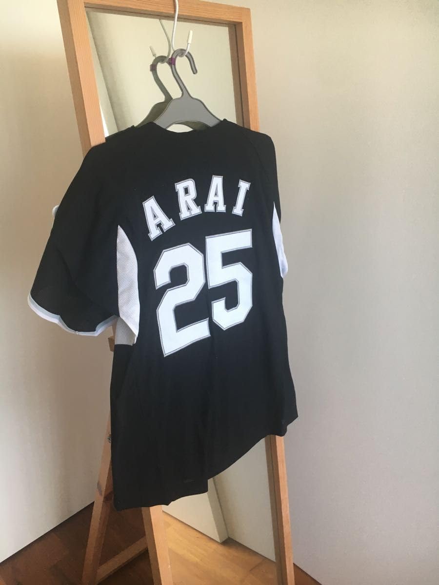 阪神タイガース 新井貴浩 ブラックユニフォーム O 阪神タイガース 新井貴浩選手 プロコレブラックユニフォーム O