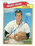 Autographed MICKEY LOLICH 1989 Swell Baseball Greats card - Baseball Slabbed Autographed Cards