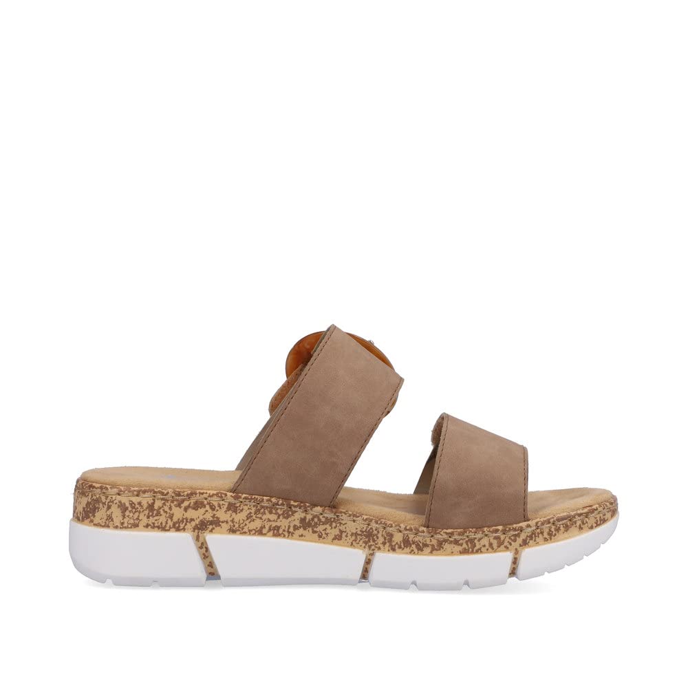 Rieker Femme Chaussures Basses V2392, Dame Mocassin,Chaussons