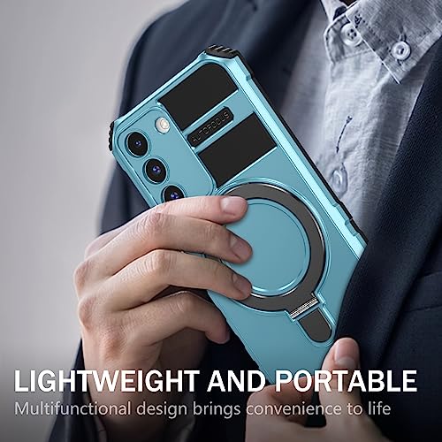 Coque Samsung S22 antichoc ultra robuste à support magnétique épuré