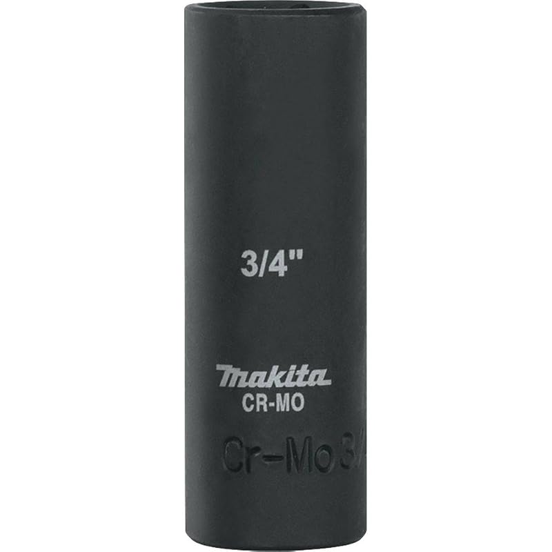 Soquete de Impacto Profundo Makita A-96291, Encaixe de 19,05 mm e Acionamento de 12,7 mm