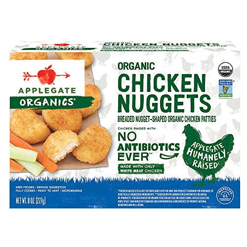 Applegate, Organic Chicken Nuggets, 8Oz (Frozen) #TOP6