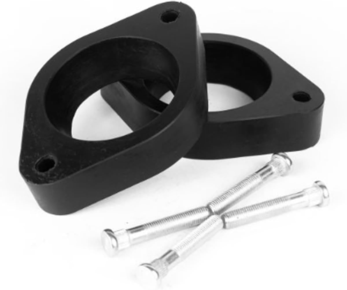 Rear Strut Spacers Leveling Lift Kit Compatible with Subaru for ASCENT, BRZ, CROSSTREK, EVOLTIS, FORESTER, IMPREZA, LEGACY, LEONE, LEVORG, OUTBACK, XV (Aluminum, 1.2" (30mm))