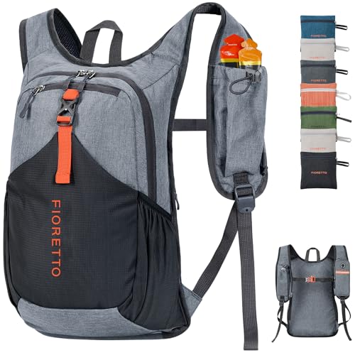 FIORETTO 15L Hiking Backpack for Women Men Mini Packable Backpack