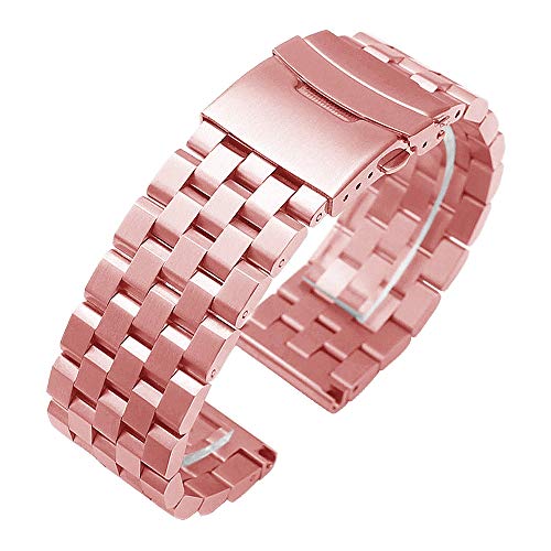 Bracelet de montre 20mm acier inoxydable pour Galaxy Watch 4 Active