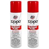 Zippo Butane Fuel Refill – Premium High-Purity for Lighters, Torches & Inserts – Clean Burning, Consistent Flame, Reliable Performance, Made in USA, 75ml 2-Pack