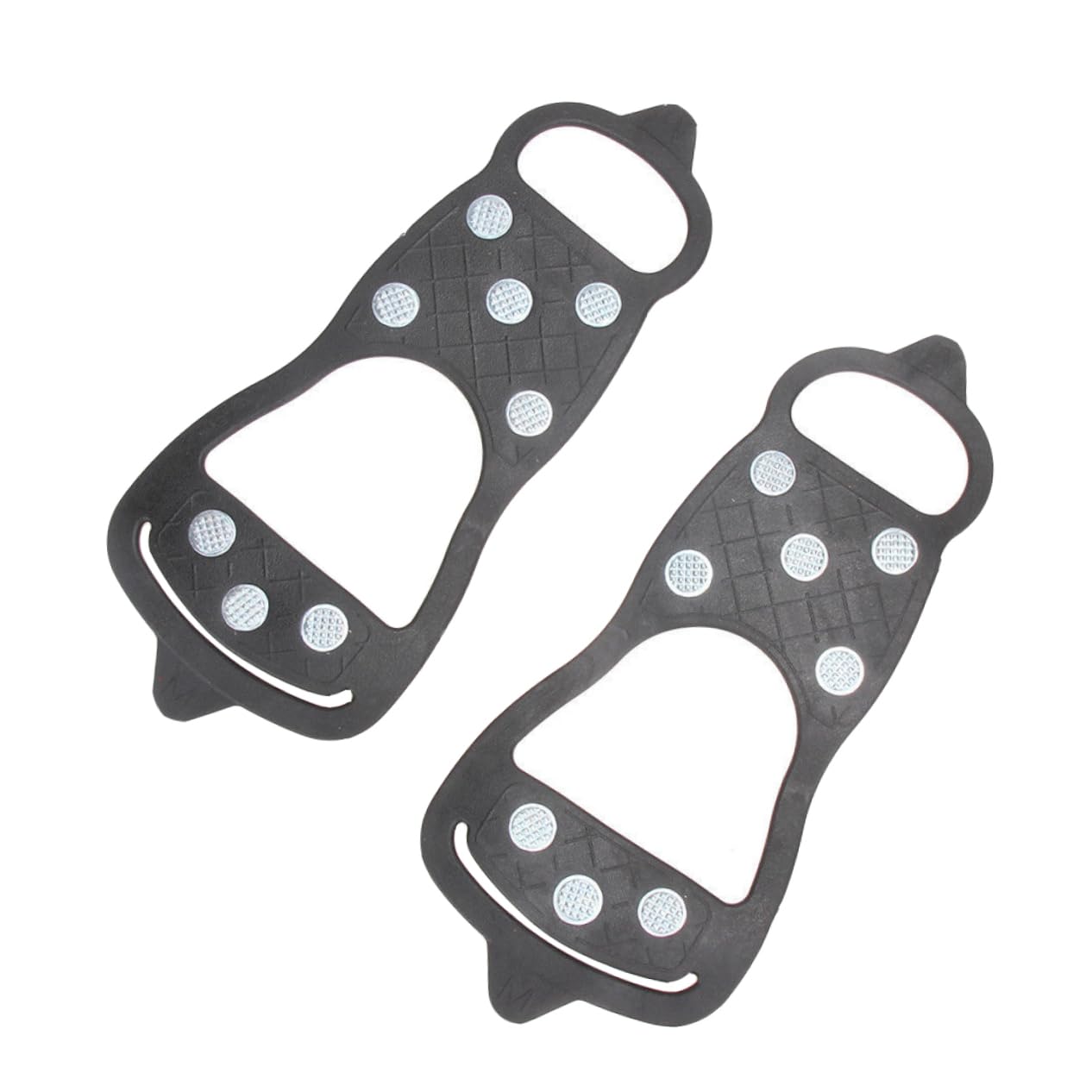 LIFKOME Outdoor Mountaineering Anti-Slip Shoes Cover Crampons Non-Skid Grip for Boots