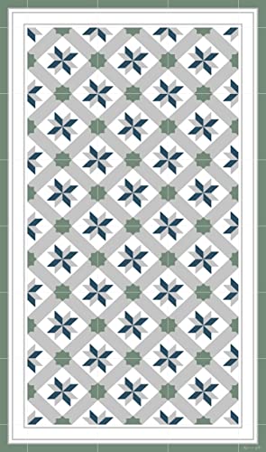 Alfombras Cocina Antideslizante Verde Marca DobleUve Estudio