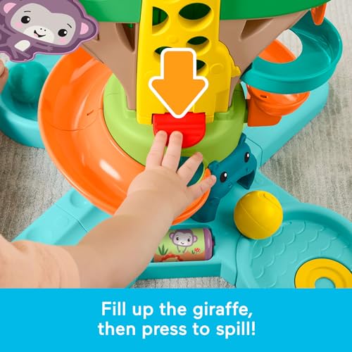 Fisher-Price Sit-to-Stand Jungle Tree Musical Activity Toy - image 4
