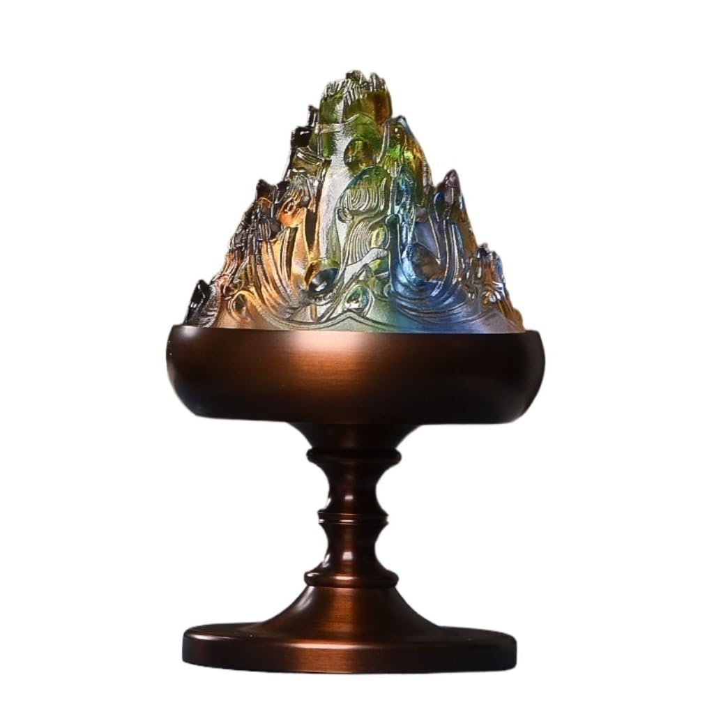 Incense Holder Base Household Aromatherapy Stove Chinese Antique Incense Burner Home Living Room Office Decoration Decorations