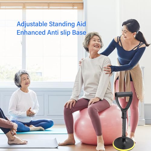 Adjustable-Standing-Aid-Lightweight-Stand-Assist-Aid-for-Senior-Helps-Get-Up-from-Floor-Transfer-Strength-Aluminium-Assistive-Device-for-Disabled-Elderly-Scooting-with-Handle
