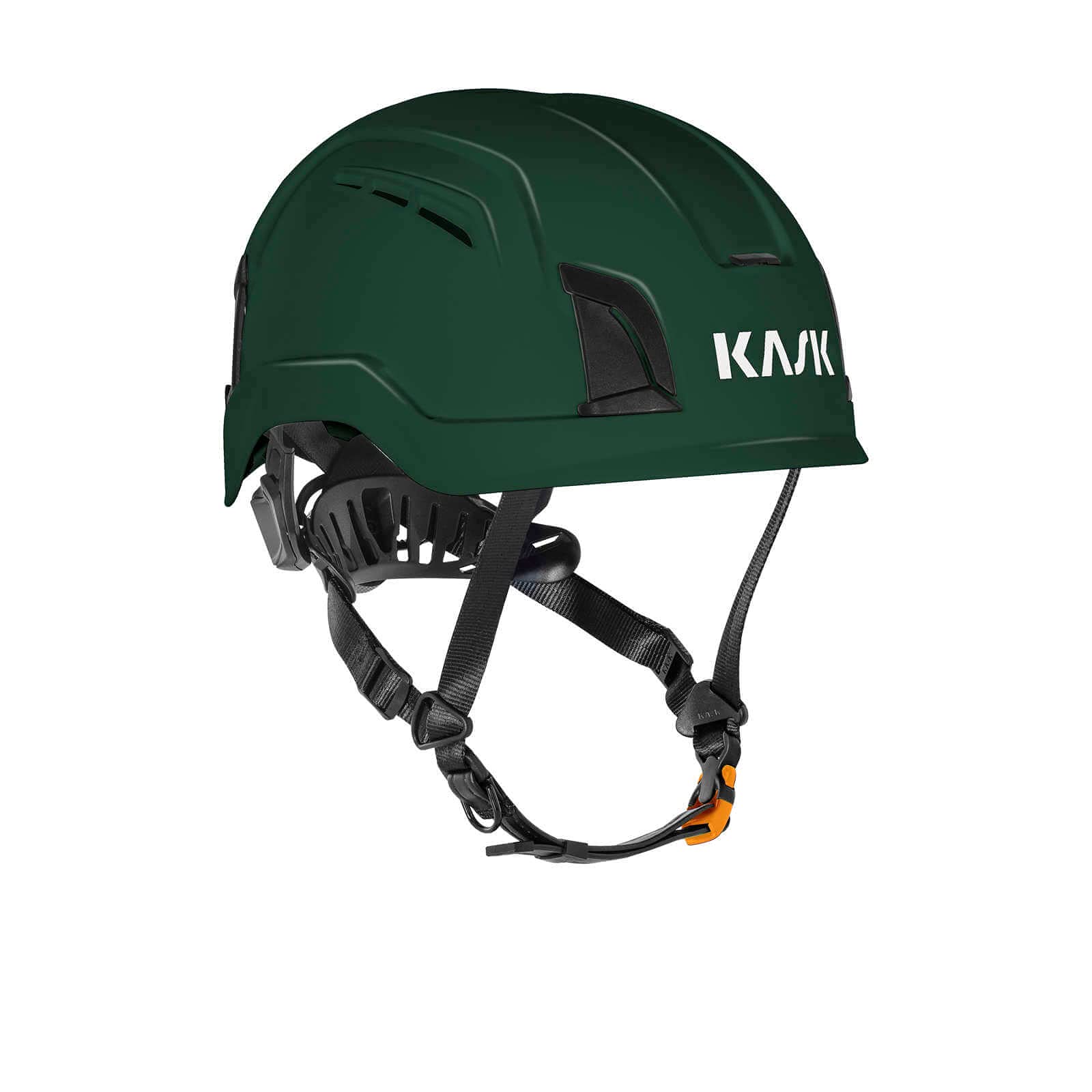 KASK Schutzhelm Zenith X Air, Bauhelm, Kletterhelm, Arbeitshelm, Drehrad Gr. 52-63 cm, Belüftungsystem, Farbe:dunkelgrün