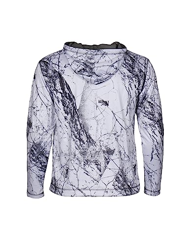 Gamehide Snow Camo Fleece Midweight Hooded Sweatshirt2