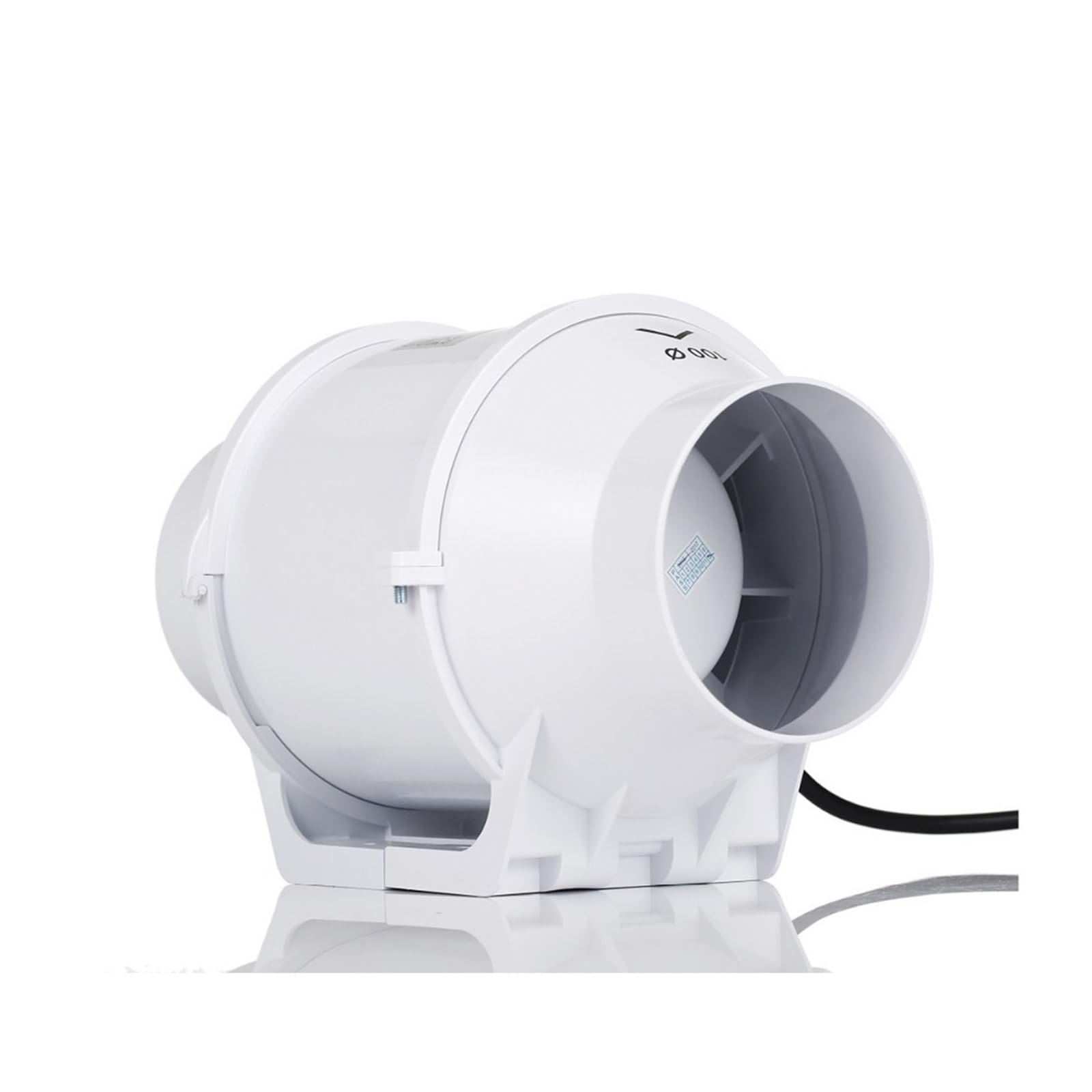 Ventilador de extracción de conductos, Ventilador De Conducto En Línea Silencioso De 4 Pulgadas, Campana De Cocina, Salida De Ventilación, Ventilador De Escape, Extractor De Aire For Baño, HF-100S De