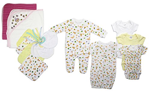 Bambini Newborn Baby Girls 14 Pc Layette Set