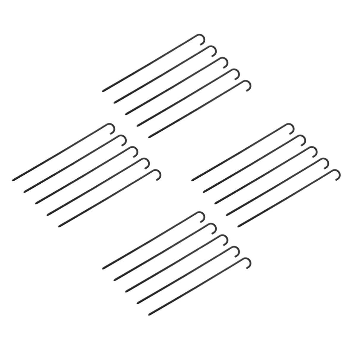 Healvian 20 Pezzi Bastone da Mago Nero in Plastica, Accessorio Costume per Party | Roleplaying e Scena, Leggero Impugnatura Comoda, Stile Classico e Struttura Affidabile