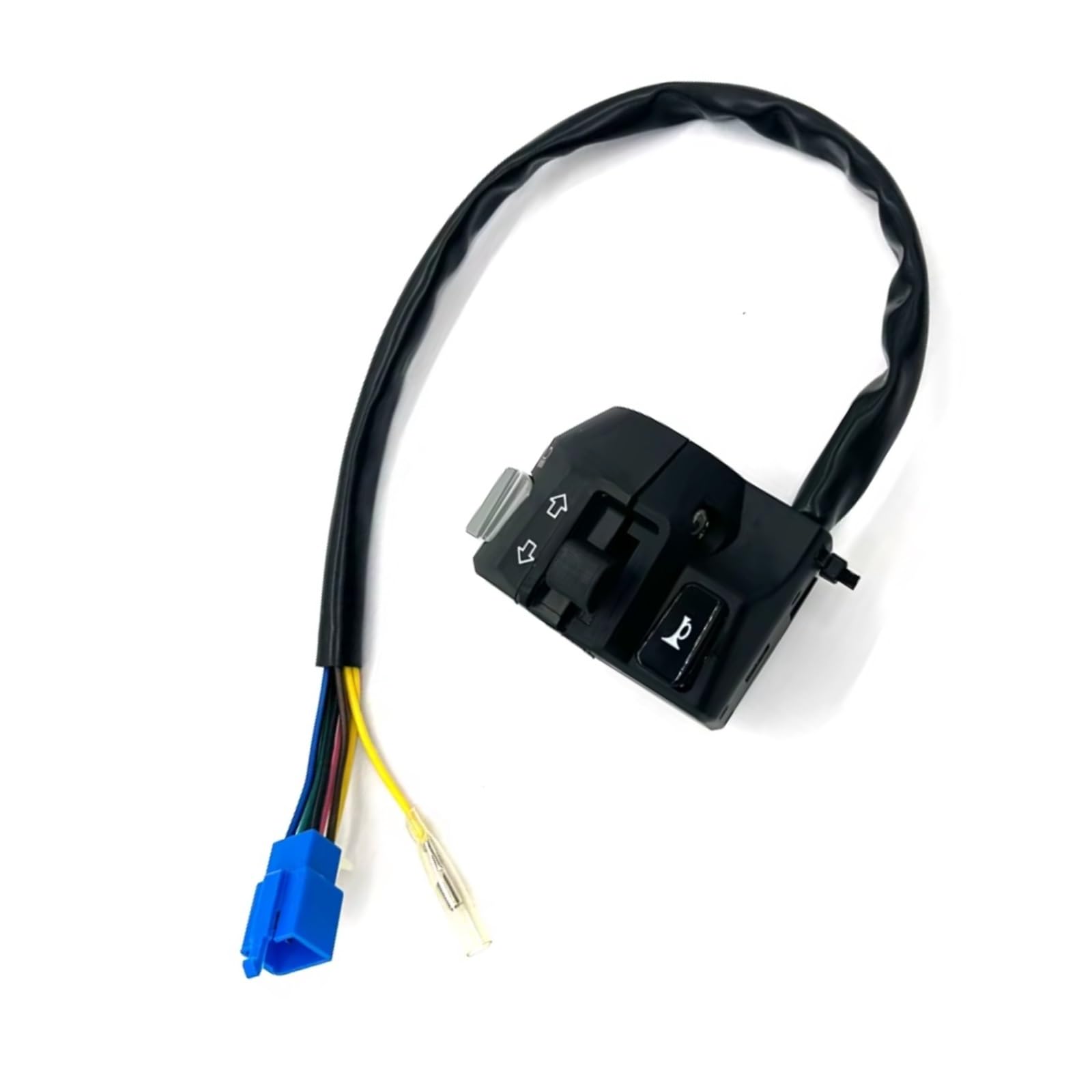 Interruptor señal moto Interruptores De Manija De Motocicleta Compatible Con YBR125 Para YBR250 2002-2013 Faro De Señal De Giro Con Bocina Arranque Luz De Haz Para Alto/bajo