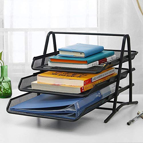 LATKALO Multifunction Metal File Storage- Metal File Rack Paper Magazine Holder-Desk Book Sorter-Storage Display Bin Desktop Shelf Dividers Cabinet Document Tray Organizer; LATKALO Multifunction Metal File Storage- Metal File Rack Paper Magazine Holder-Desk Book Sorter-Storage Display Bin Desktop Shelf Dividers Cabinet Document Tray Organizer;
