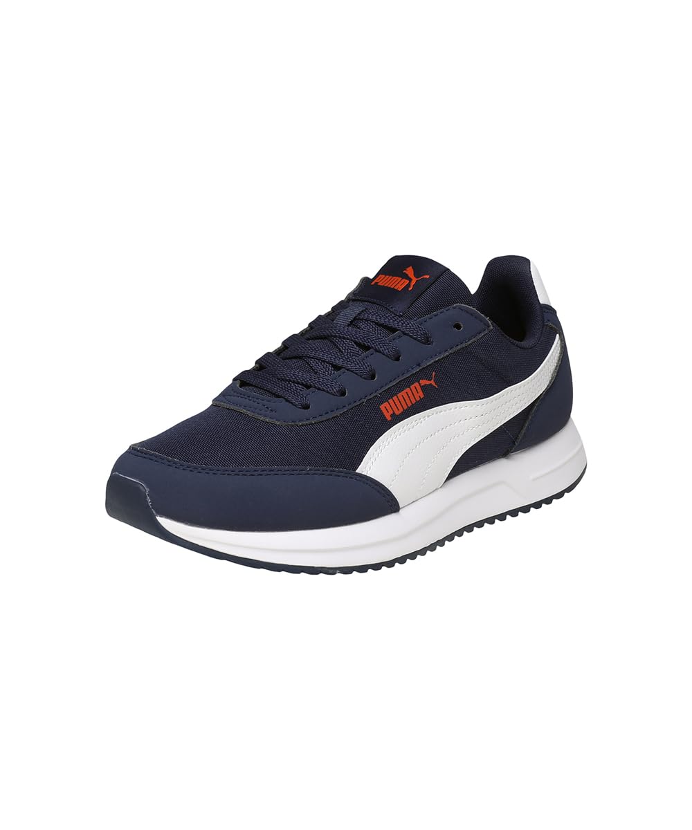 PUMA , Unisex-Adult, R78 Lightwind Res, Navy-Red-White, Sneaker, 9UK, (40641805)