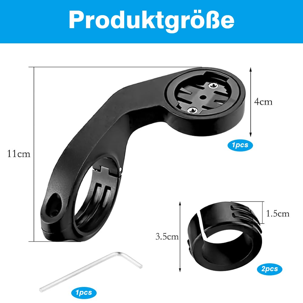 Fahrradhalterung für Garmin Edge 530 540 520 510 500 200 130 20 25 800 810 820 830 810 1000 1040 1030 Plus GPS Fahrrad Halterung Kompatibel mit Garmin Edge