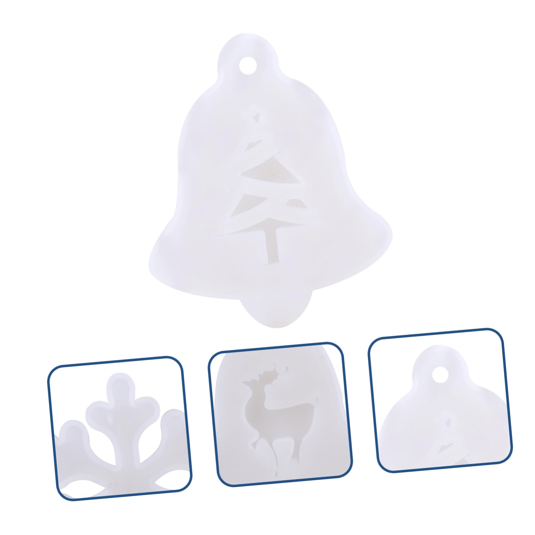 VILLCASE 18piezas Moldes De Para Pasteles De Navidad De Diseño De Árbol y Para Chocolate y Decoraciones De Repostería