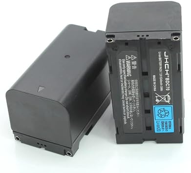 2Pcs/Set New BDC70 Battery 7.2V 5240mAh Li-ion Battery for Top-con BDC70 Total Station/GPS