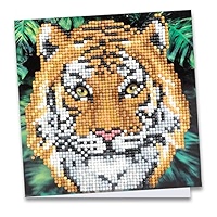 Ideen Mit Herz Diamond-Painting-Kalender | Zum Aufstellen | 21 X 21 Cm | Für Kalenderjahr 2024