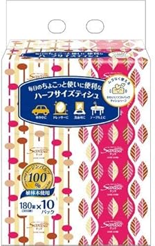 Amazon サラサ ソフトパックティシュ ハーフサイズ 180w 10個パック ユニバーサルペーパー ティッシュペーパー Amazon サラサ ソフトパックティシュ ハーフサイズ 180w 10個パック ユニバーサルペーパー ティッシュペーパー