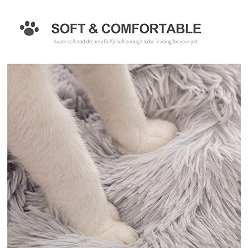 Almofada de cama de gato,Almofada para cama de gato com autoaquecimento Cama de almofada de gato com