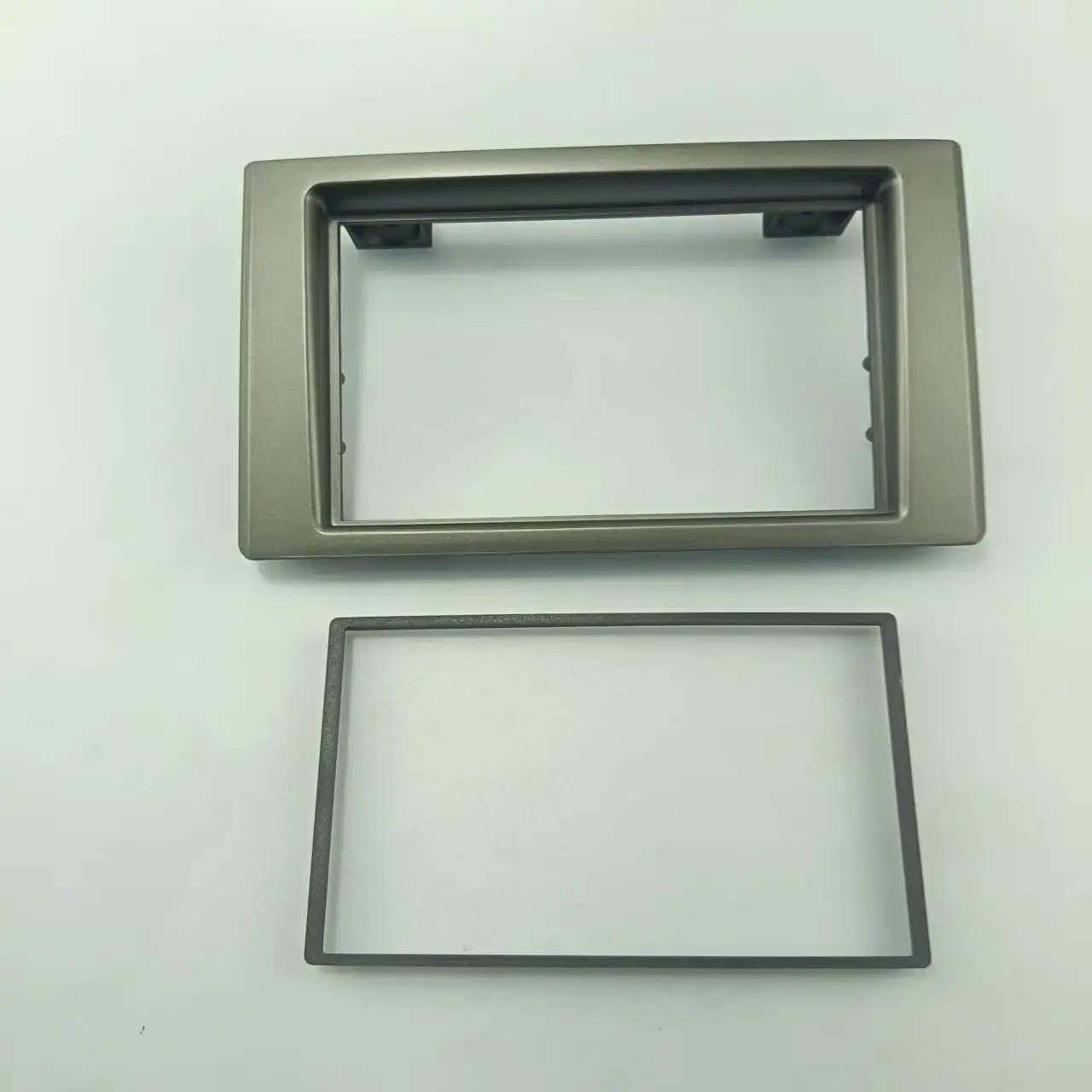 Cadre de façade d'autoradio Facia De Voiture Double 2 Din Pour Iveco Pour Daily 2006 – 2014 Radio Dvd Stéréo Panneau Cd Kit Tableau Bord Garniture Plaque Frontale Cadre Console Panneau D’autoradio