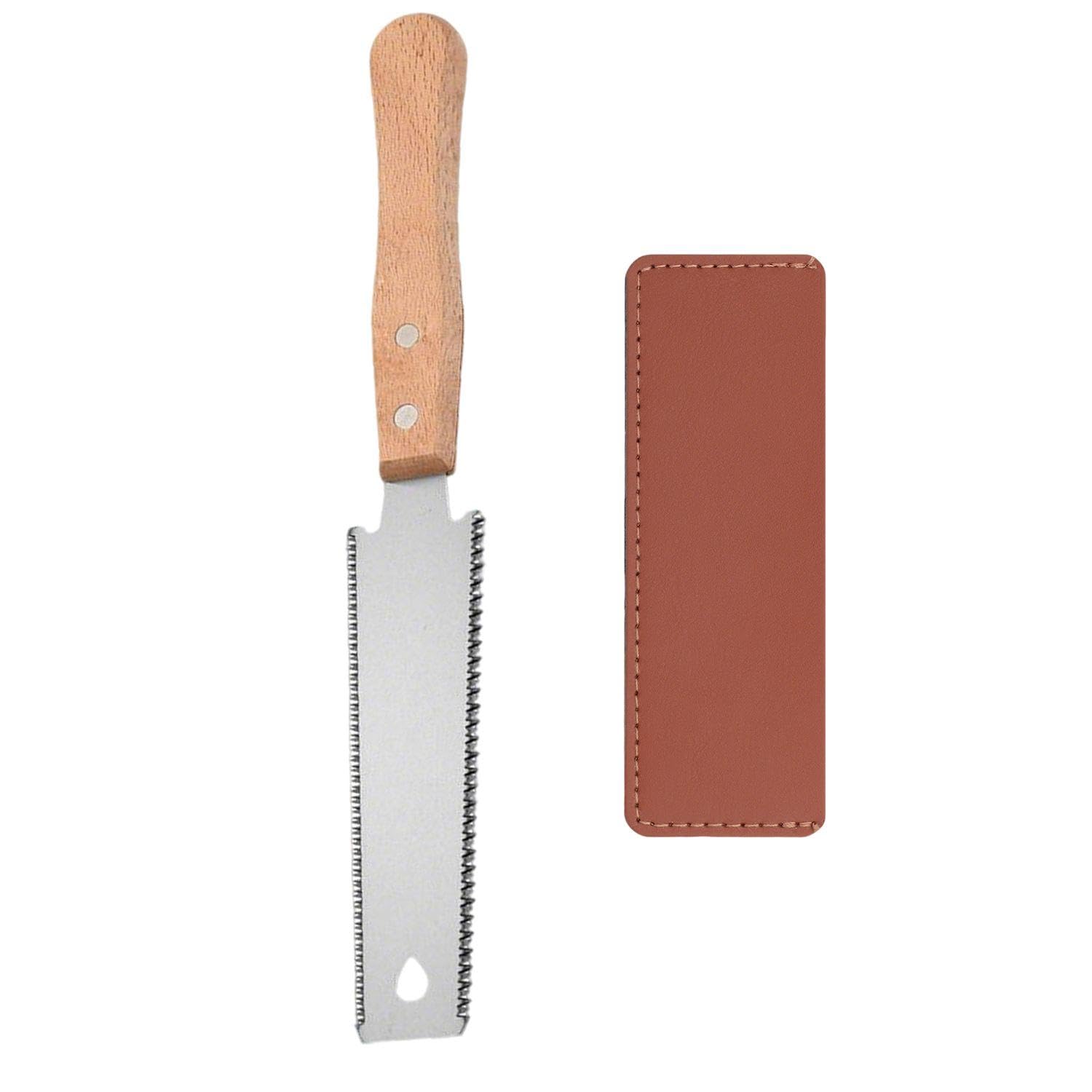 1 Sierra De Mano Pequeña, 1 Funda Protectora De Vaina De Mano A Prueba De Lesiones, Herramientas De Corte De Carpintería De Precisión, Cubierta De Almacenamiento De Sierra.