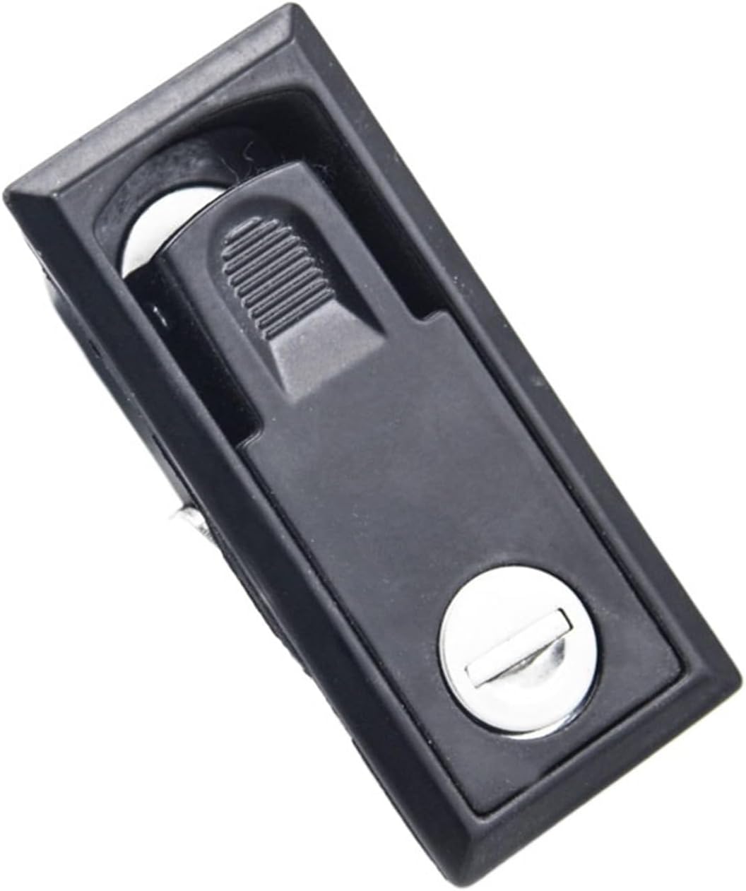 Compression Lock Cabinet Panel Lock Cam Latch for Aluminium Slanted Side Drawers 1PPcs(Sliver)