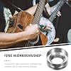 Vaguelly Guitar End Pin Cap 0.59 Inch Acoustic Guitar Strap Button Replacement Compact Tail Nail Jack Button Accessory