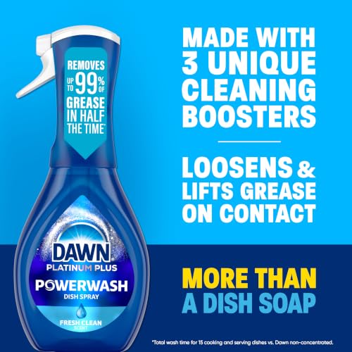 Image of Dawn Dish Soap Spray Kitchen Household Essentials 1 Tropical Blend Starter Kit and Watermelon Refill Combo Pack, 16 oz (each)