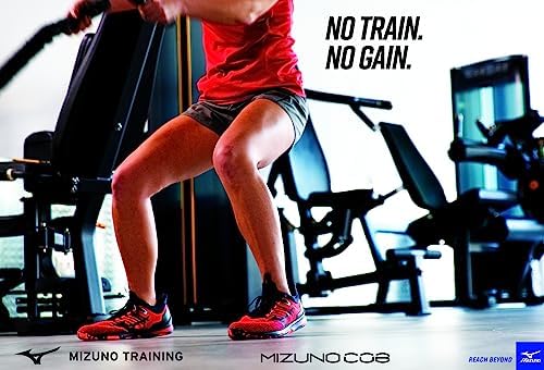 Mizuno Men's TC-11 Training Shoe Red-Black | Image 7