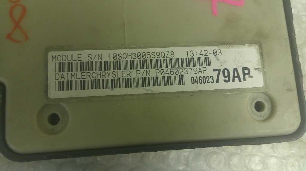 Body Control BCM Fits 03-06 Stratus Sebring P04602379AP 04602379AP