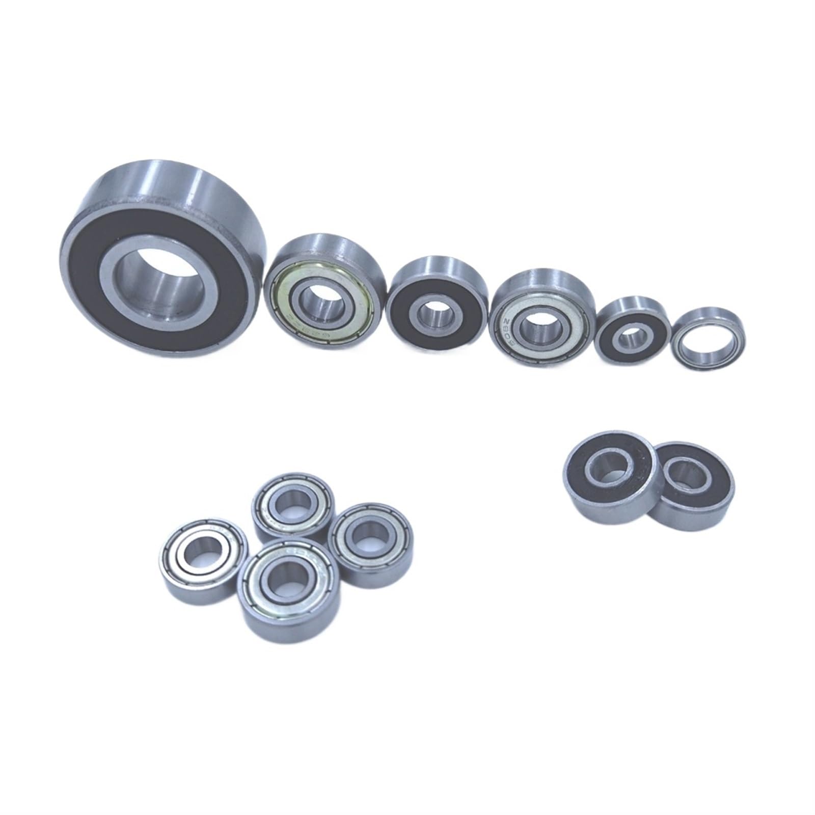 VSPPJYFG Bimetal Seal Shield Micro deep Groove Bearing 1pcs Deep Groove Ball Bearings 6 X 19 X 6mm