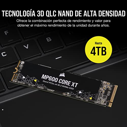 CORSAIR MP600 CORE XT 2TB NVMe SSD 5000MB/s M. - Imagen 5