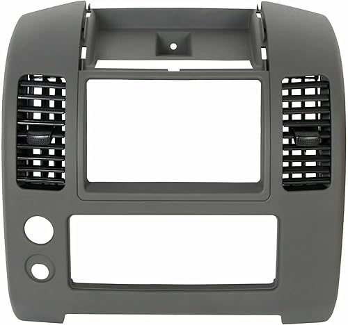 Miniatura 2 de JLEJIANI Compatible con 2006-2016 Front Center Dash Console Instrumento Tapa Bisel Gris, Fácil de Instalar, Devoluciones Gratis