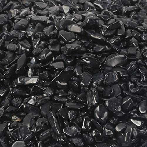Image of 100 grams Small Tumbled Chips Polished Crushed Stone Crystal Healing Embellishments