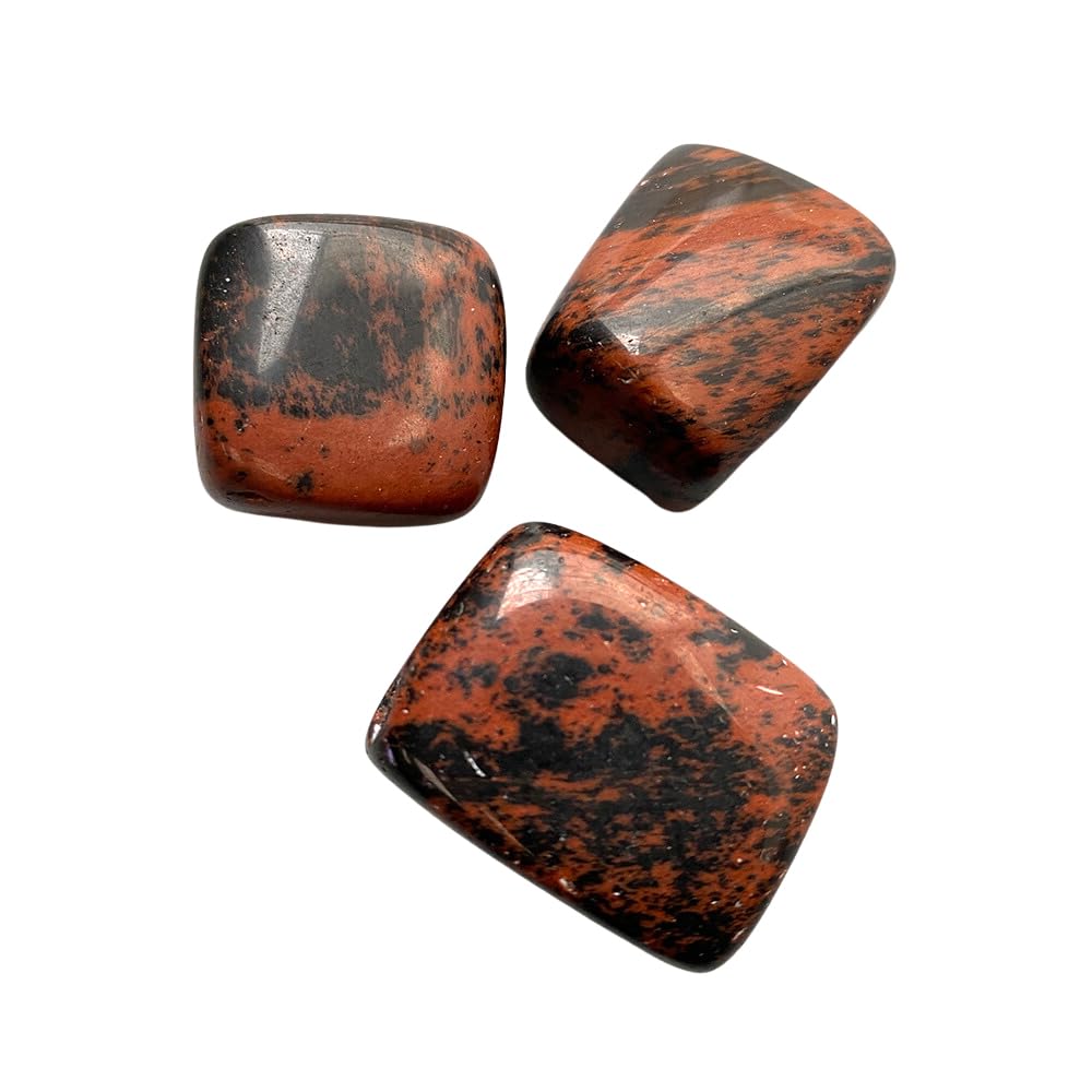 VIE Tumbled Crystals, Pack of 6, Mahogany Obsidian