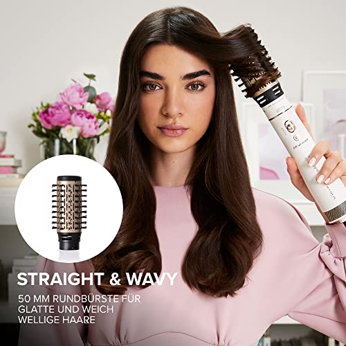 Imetec Bellissima Air Wonder, Heißluftbürste, Ionentechnologie, Bürsten mit Keramik- und Keratinbeschichtung, trocknet, verleiht Volumen… – Ansicht 6