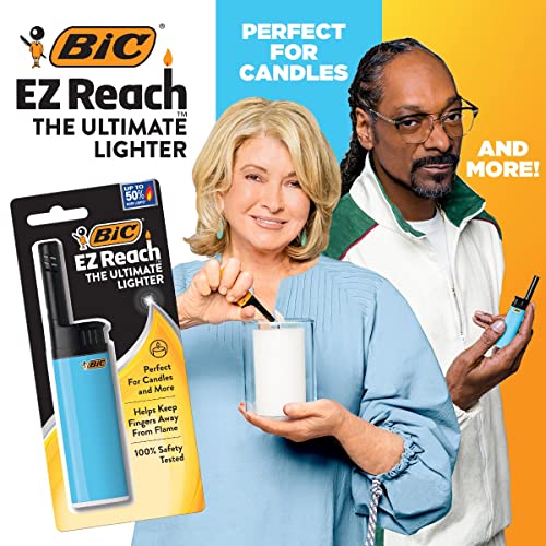 Encendedor BIC EZ Reach con mecha extendida, pack 4 unidades miniatura 6