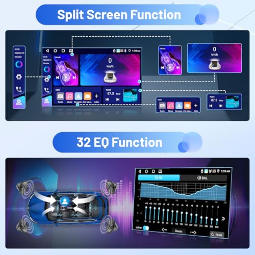 Autoradio Android 15 Seat Leon avec DSP et caméra de recul AHD