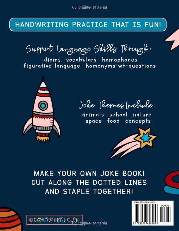 Make Your Own Handwriting Joke Book: Printing Practice For Grades K-3 (Educational Resources For Quality Learning) - Image 2