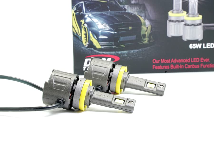 DDM Tuning Saber 65W ProX LED Kit, 14000LM, 3000K(Golden Yellow), Pair-FBA (H8 / H9 / H11)
