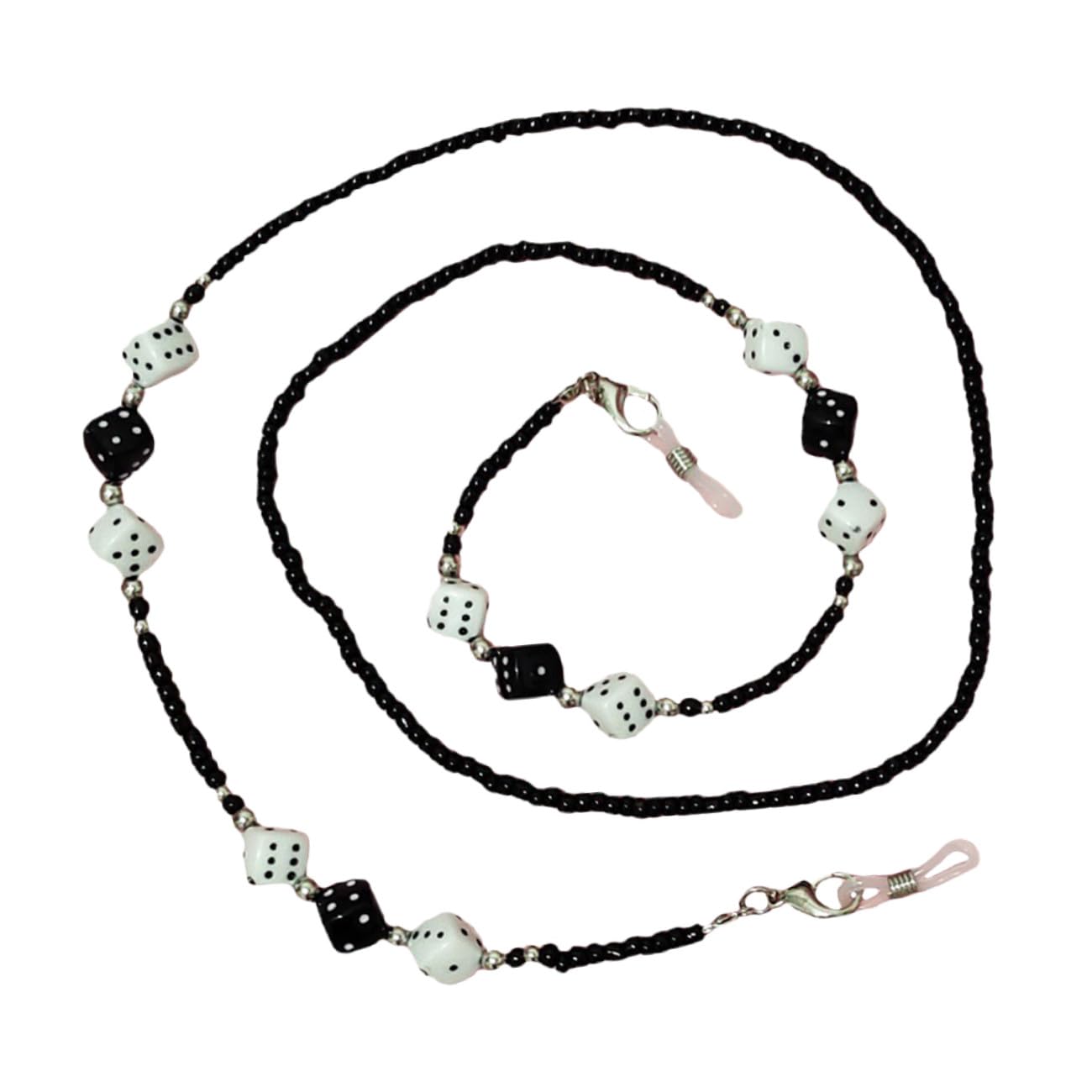 Holibanna Cadena De Gafas Diseño De Dados Correa Para Facial Accesorio De Moda Para Hombres y Mujeres Cadena Reutilizable y Cómoda Para Llevar Gafas y Mano