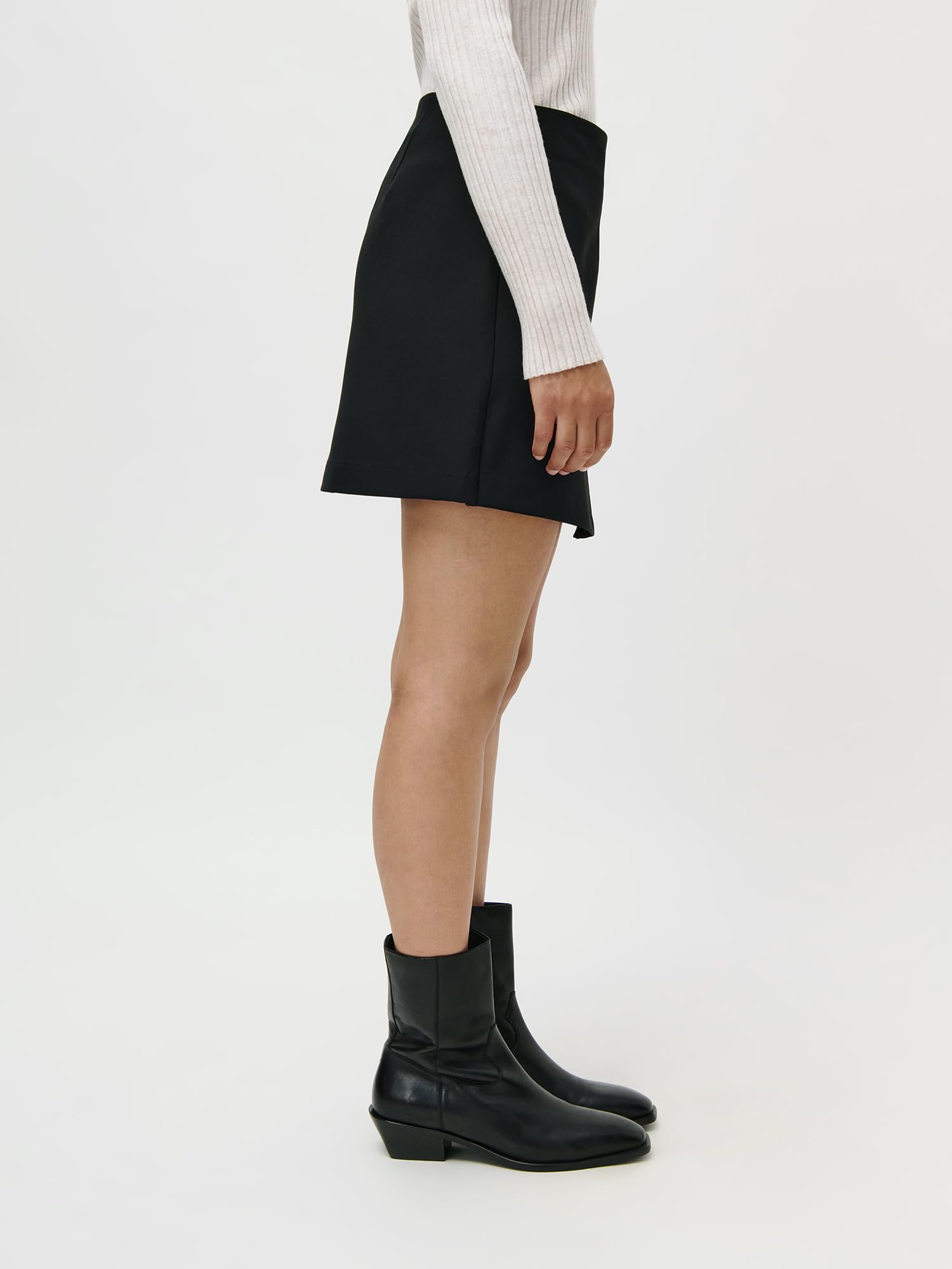 LeGer Shanice Skirt - Rock Damen mit Wickel-Optik - High-Waist-Schnitt - Minirock im cleanen Look - Mode für Damen - by Lena Gercke - Gr. 34-44