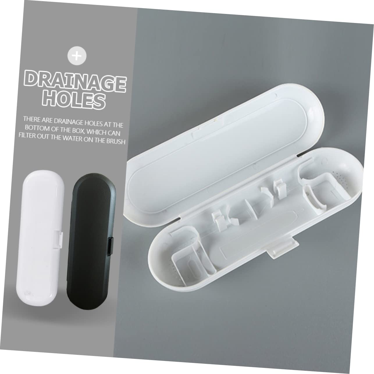 BESTYASH 2 Series Estuche De Viaje para Eléctricos Caja De Almacenamiento Y Portátil para Camping Y Colores 4 Piezas*2